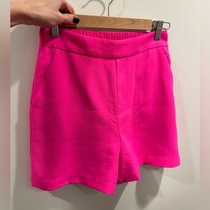 Cute Skies are Blue hot pink shorts size XS